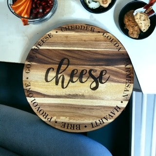 Lazy Susan Cheese Board